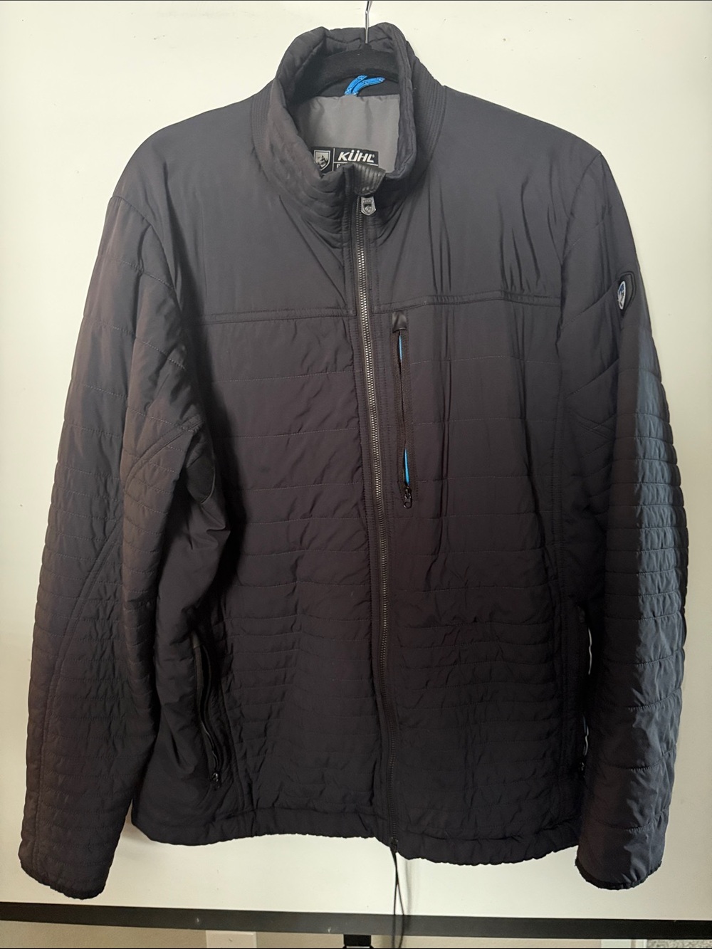Kuhl-Men's Black Quilted Insulated Jacket